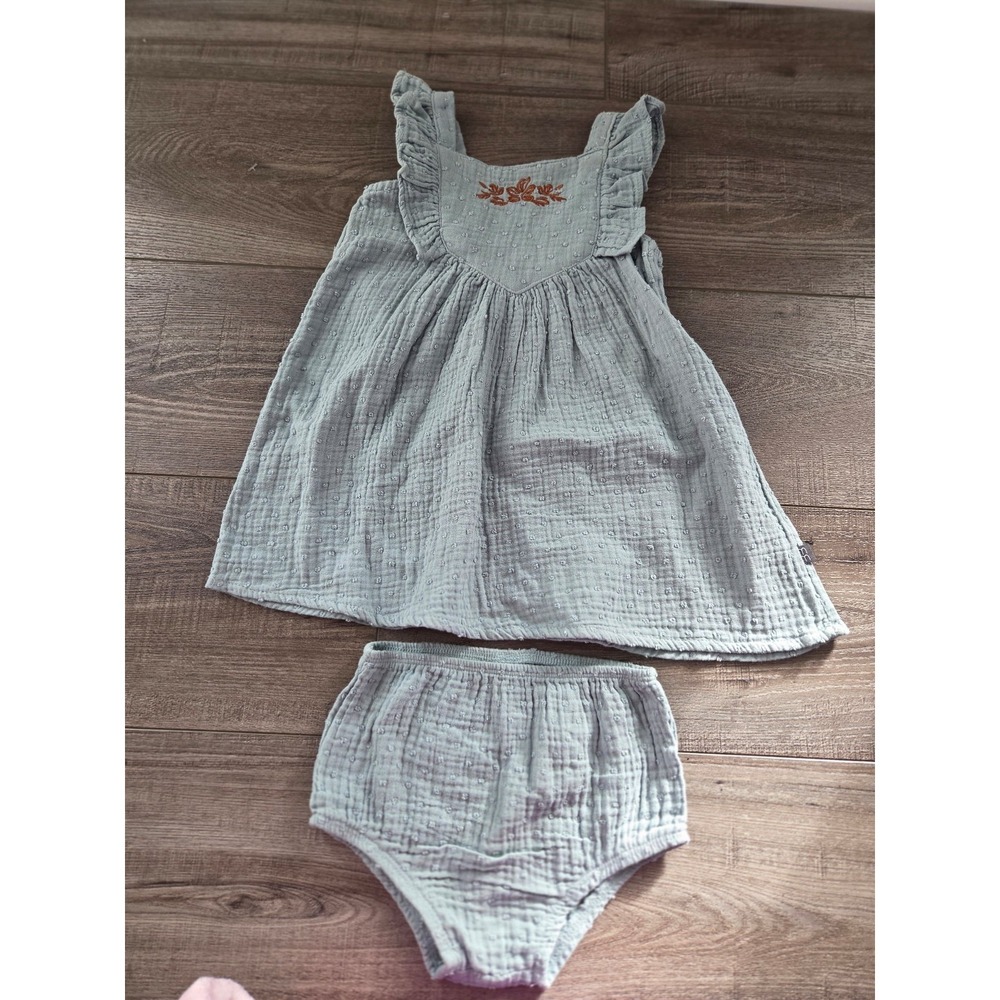 Modern moments baby girl dress set 18 mos